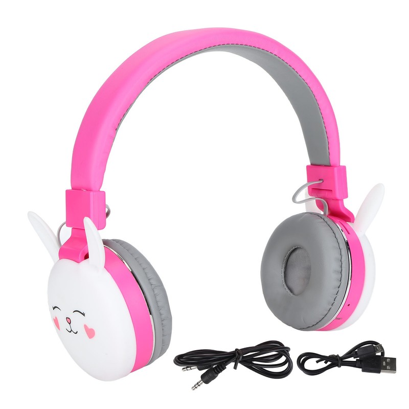 Children's Headset Cute Animals Bluetooth 5.0 Kids Headphones with Mic