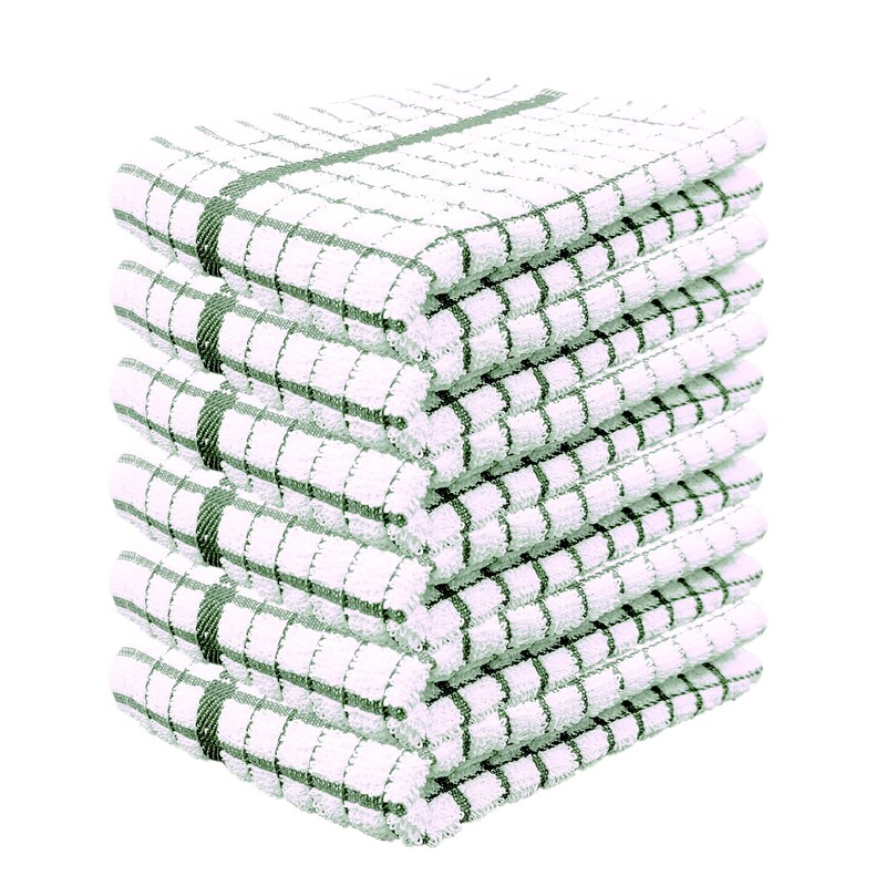A & B TRADERS 100% Cotton Terry Towelling Tea Towels
