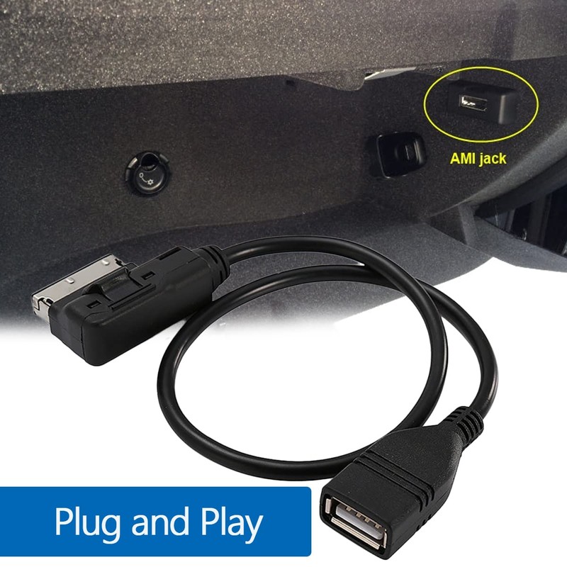 AMI MDI MMI Interface Aux Music MP3/Adapter Compatible for Aux