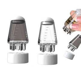 WNXBFO Hair Oil Applicator Bottle, Hair Oil Applicator, Oil Applicator for Hair, Scalp Oil Applicator, Hair Oil Applicator And Scalp Massager, Scalp Massage Comb With Rolling Balls