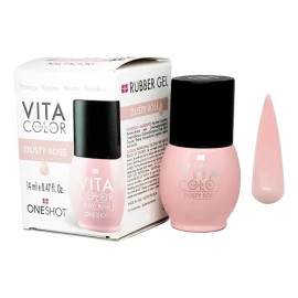 Vita Color Rubber Gel One Shot Con Vitaminas Y Calcio