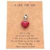 Red Heart Clip on Charms Solid Stainless Steel Heart Charms