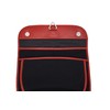 GERMANUS Tomke Toiletry Bag Makeup Bag Leather Red, red, Contemporary