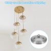 PATIKIL Set of 20 M4x0.7 Ball Nut Knobs for Furniture