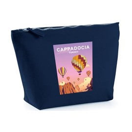 Hippowarehouse Turkey Cappadocia Printed Make up Cosmetic wash Bag 18x19x9cm