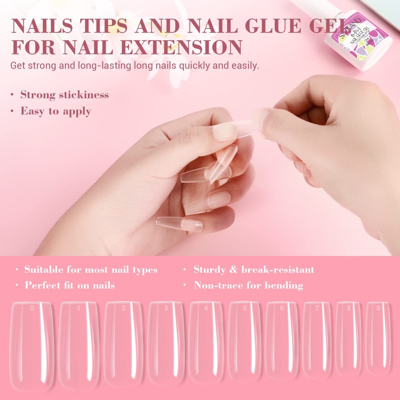 SAVILAND Acrylic Nail Kit with Drill: Professional Nails Kit Acrylic