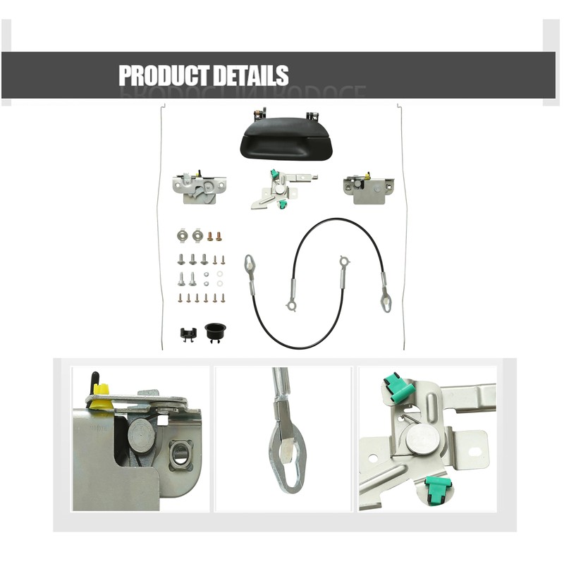 FITIPICI Tailgate Hardware Rebuild Kit Compatible with Ford F150 1997-2003