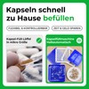 AngtaiJN Empty Vegan Capsules, 00 (Pack of 100), Empty Capsules