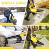 Leaf Blower, Electric Cordless Leaf Blower with 2 Batteries and