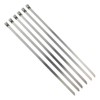 Gatuida Exhaust Heat Wrap Kit 10m Titanium Roll 6 Stainless