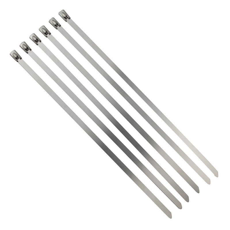 Gatuida Exhaust Heat Wrap Kit 10m Titanium Roll 6 Stainless