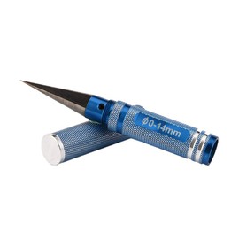 Professional Universal 0-14mm Reaming Knife Drill Tool Edge Reamer Hand Tools Make Hole Opener Tool for Plastic Model, RC Car Helicopter, Truck, Car and Ship Model Hobby DIY - Random Color Delivery
