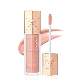 Lynlyulinger 02 Lip Gloss, Non-sticky, Glazing Color, Moisturizing, Glitter, Sheer, Glossy, Pulpull, Vertical Wrinkle Care, Hyaluronic Acid Blend