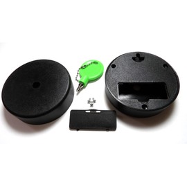 High Torque Clock Movement (Silent Sweep) Extended Shaft with 14 in. Long Balanced Black Fancy Sword Hands (No7) with Wall Mounting Hub, Wall Clock, Large Wall Clock, Non Ticking, Large Clock Hands