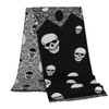 Landisun Women Scarf Men Scarf Skull Shawl Unisex Soft Long
