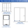 Wintcomfort Adjustable Window Security Bar, Heavy Duty Sliding Window Security