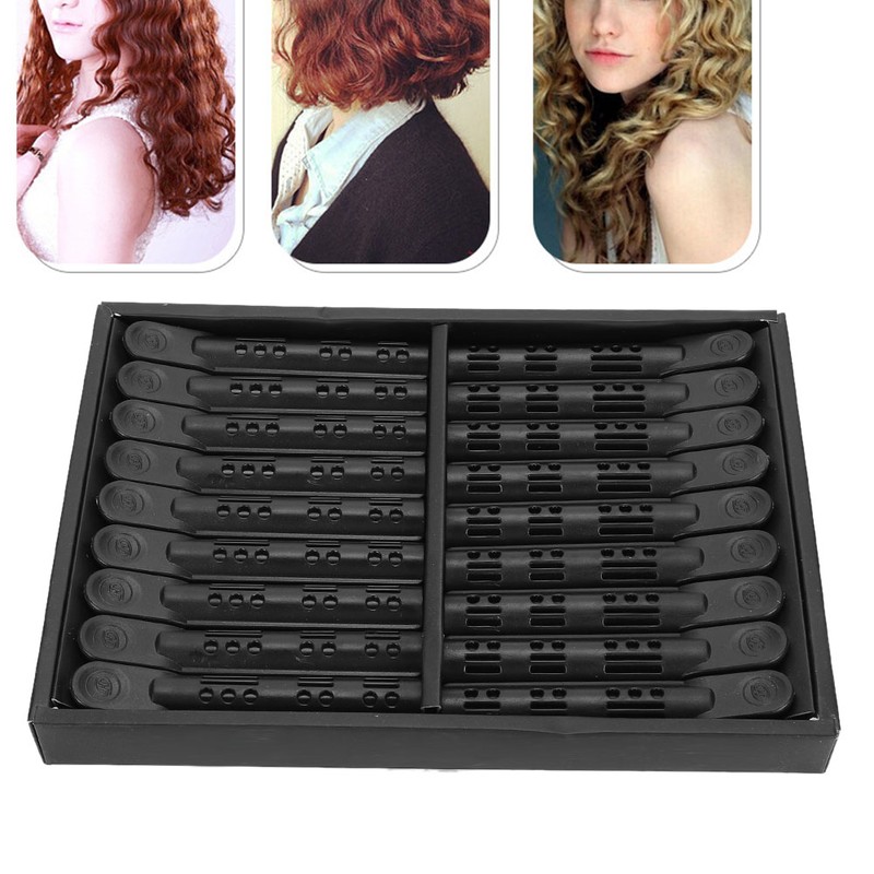 18pcs Professional Perming Hair Roller Household DIY Wavy Curly Hair