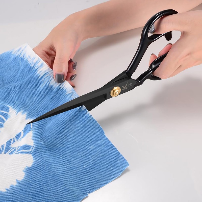 Left Handed Sewing Scissors 10 inch Fabric Shears Professional Dressmaking