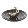 Sensory Crescent Moon Incense Holder: Ceramic Design for Serene Atmosphere
