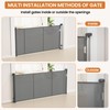 Upgrade 71 inch Retractable Baby Gates for Stairs, Retractable Dog
