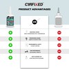 CYAFIXED Super Glue for Plastic, Professional Grade Cyanoacrylate (CA) Instant
