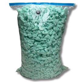 10 lbs Durable Denisty Shredded Memory Foam Inserts Filling for Arts and Crafts, Bean Bags, DIY Projects, Pet Dog Beds, Pillows Chairs Sofas Couches Stuffing, Plushes, Poufs, Ottomans, Refill.