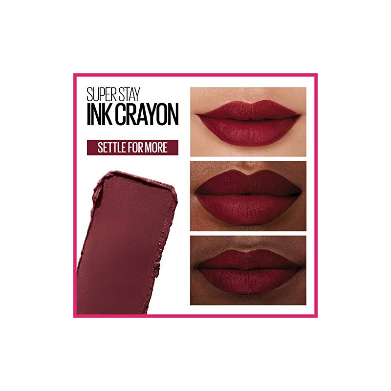 Maybelline Super Stay Ink Lápiz labial de crayón de punta