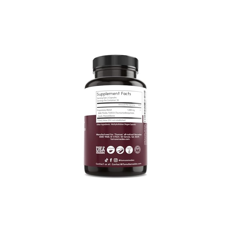 Tudca 500mg 1000mg Per Serving Capsules Tauroursodeoxycholic Acid Liver Support