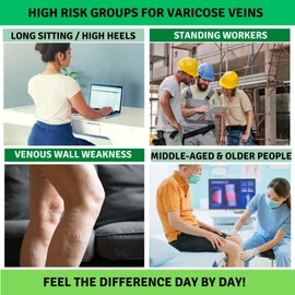 TIS Vein Varicose Veins Gel 50g Venous Circulation Disorders, Tightens Fragile Capillary, Sore Legs, Muscle Cramps, Reduces Swelling, Venotonic Effect, Tired, Swollen Legs and Feet