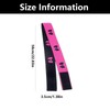 2 Pcs Rose Red Melt Bands, Adjustable Wig Bands, 1.4