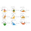 WJSYSHOP Dinosaur Cookie Cutters 9-Pc Set – A