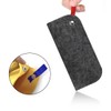 Pebipoo 3 Pcs Felt Eyeglass Case Soft Slip In Glasses