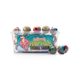 Felko Dr. Sweet Hypno Eyeball Candy I Eyeball Shaped Jelly Candy with Liquid Filling I 50 pieces I 900g 31.75 ounce