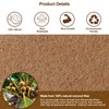 MAXPACE Natural Coconut Coir Liner Sheets - 14x11inch 2 Pcs