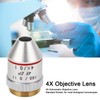 4X Objective Lens 195EP Achromatic Objective Lens Replacement for Biological