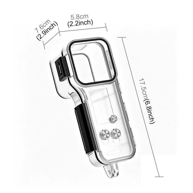 PULUZ Waterproof Case for DJI Osmo Pocket 4, 50M/164FT Diving