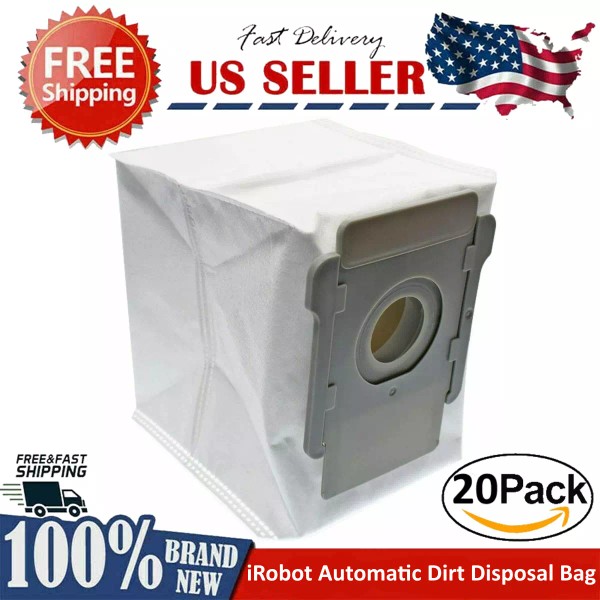 Aftermarket 20 Packs Vacuum Dust Bags Replacement for iRobot Roomba