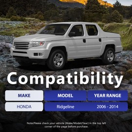 HAWK BROTHER Control Arm, Replacement For Front Lower Control Arm with Ball Joint Sway Bar Links Suspension Kit Compatible With 2006-2014 Honda Ridgeline - 4 Pcs