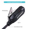 COMMIXC Walkie Talkie Earpiece, 2.5mm/3.5mm 2-Pin Covert Air Acoustic Tube