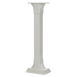 Architectural Mailboxes CP00WAM Callaway Post, White