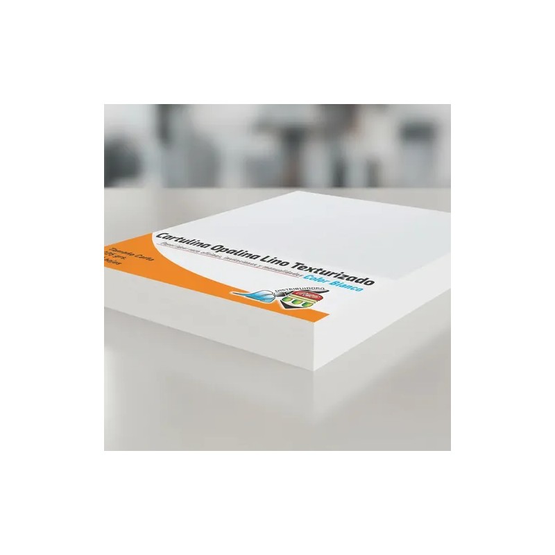 Cartulina Lino Texturizada Blanca 225gr Tela Importada Carta