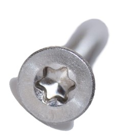 Countersunk Screws with Hexalobular Socket M6X16 TX30 6 Pieces ISO 14581 A2 Stainless Steel Rustproof Countersunk Head Screw