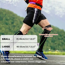 Patella Knee Brace Adjustable Patella Tendon Support Bandage Knee Jumper Band Sports Knee Support Patella Tendon Bandage for Running Jumping Basketball Tennis