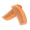 Set of 2 Wooden Comb Hair Wooden Comb Wooden Antistatic
