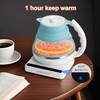 Ultrathin Food Grade Silicone Travel Foldable Electric Kettle Variable Temperature