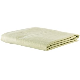 Deluxe Flannel Massage Table Sheet Set by NRG - 3 Piece Set Includes Face Cradle Cover, Flat Massage Sheet and Fitted Massage Sheet - 100% Double Brushed Cotton - Soft, Durable - Color: Sage