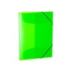 HERMA 19658 Portfolio Folders A4 Translucent Neon Green, Pack of