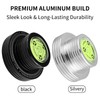 YYTCG Turntable Weight & Vinyl Record Stabilizer - Aluminum Alloy