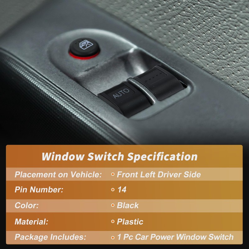 SWITCHRISE 1AUTO Power Window Switch for Honda Element 2003-2011 No.35750SCVA01ZA/DS2385/1S3983