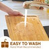 Extra Large Cutting Board, 17.6" Bamboo Cutting Boards for Kitchen